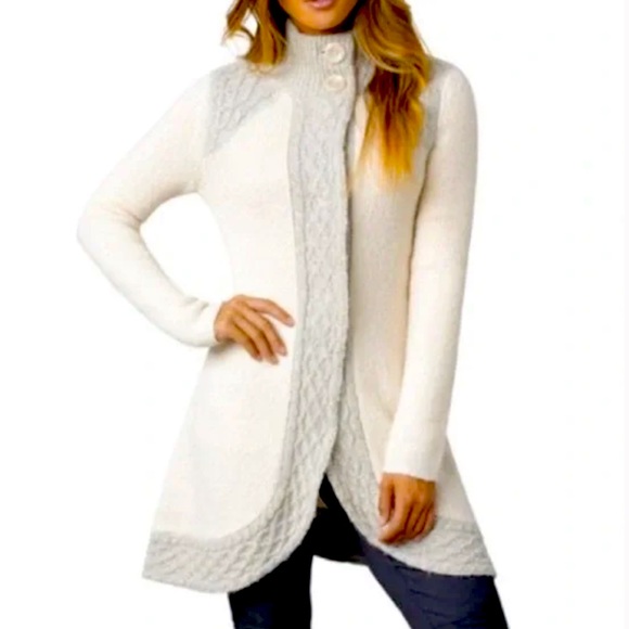 PRANA Angelica Duster Cardigan Sweater - Picture 1 of 17